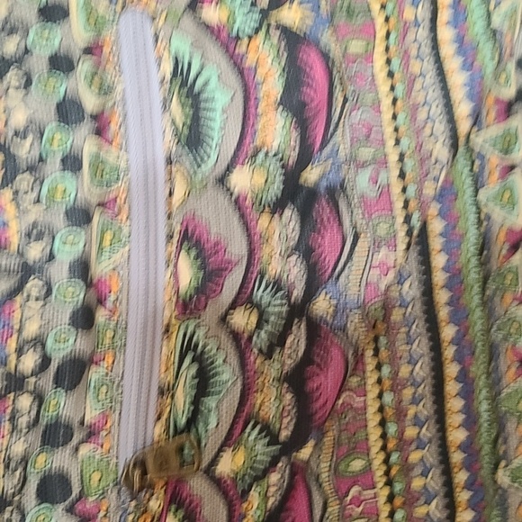 Sakroots Womens Crossbody Bag Purse Zips Pockets Fabric 10x13" GUC READ - Picture 8 of 14